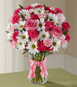 Sweet Surprise Fresh beautiful flowers in vase