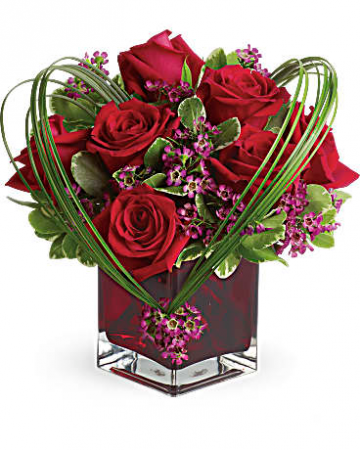 Sweet Thoughts Bouquet Cube Teleflora