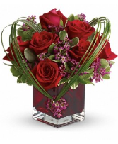 Sweet Thoughts Deluxe Fresh Floral Arrangement