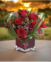 Sweet Thoughts of You Fresh Flowers Vase Arrangement