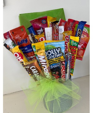Sweet Treats-requires 24 hour notice vase and/or container may be subbed depending on stock