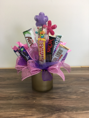 Sweet Treats  Chocolate candy bouquet 