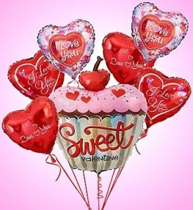 Sweet Valentine Balloon Bouquet