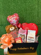 Sweet Valentine Surprise Box Love Gift Basket (Box Style)