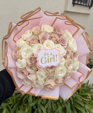 Sweet Welcome - Baby Girl Bouquet 