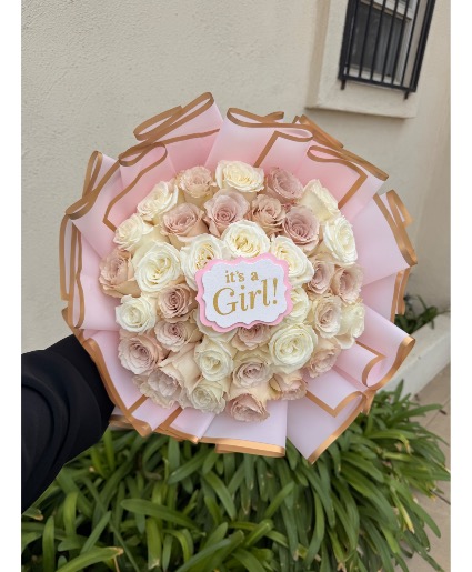 Sweet Welcome - Baby Girl Bouquet 