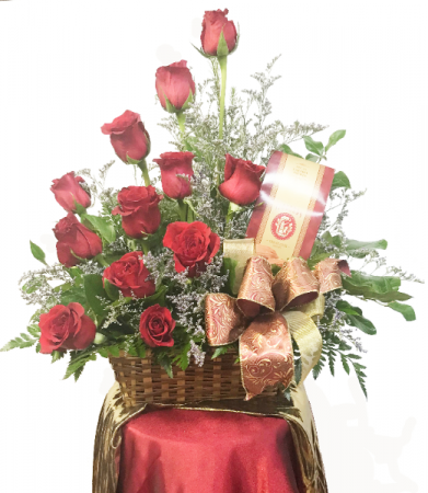 Sweeten Her Day Red Roses