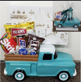 Sweeten Them Up Chevy Truck Keepsake with Treats (local only)