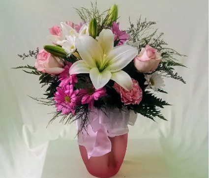 Sweetest Bouquet  FHF-SS917 Fresh Flower Vase Arrangement Local delivery only