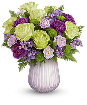 sweetest lavender Bouquet  Vase Arrangement