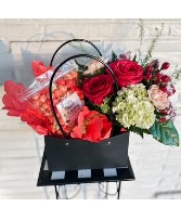 Sweetest Treat  Floral & Gourmet Popcorn Bundle