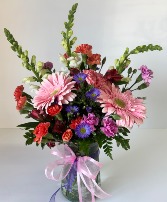 Sweetheart Bouquet Vase Arrangement