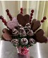 Sweetheart Chocolate Delight Fruit Arrangement