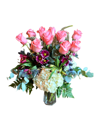 Sweetheart Dozen vase