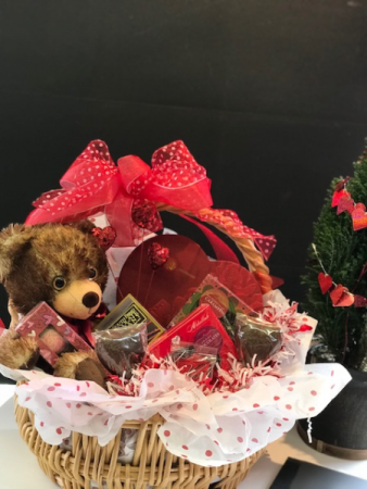 Sweetheart Gourmet Chocolate Basket Gift Basket