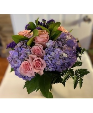 Sweetheart hydrangea vase