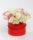 Sweetheart in Bloom Hatbox Arrangement