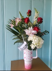 SWEETHEART MUG VALENTINES DAY ARRANGEMENT