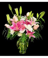 Thinking Of You Pink and White Design