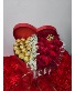 "Sweetheart" Rose Box with Luxury Chocolates Specialty Box