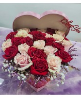 Sweetheart  Roses in a Box