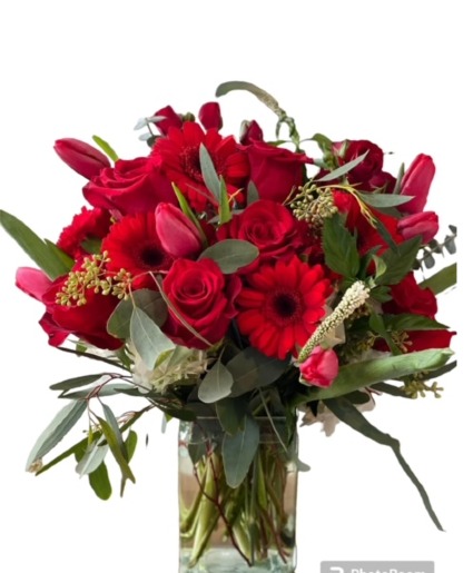 Sweetheart roses Vase Arrangement