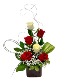 Sweetheart Roses  Vase Arrangement