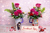 Sweetheart Sips Arrangement 