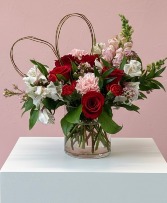 Sweetheart Surprise Flower Arrangement