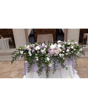 Sweetheart Table Centerpiece 