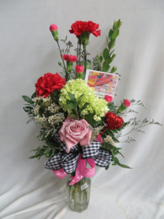 Sweethearts Fresh Mixed Budvase