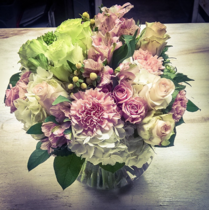 Sweetness and Light Mounded Arrangement