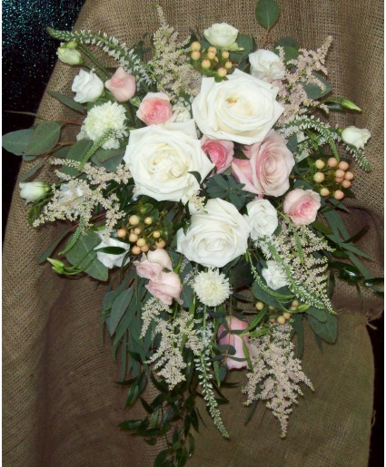 sweetness bridal cascade bridal Bouquet