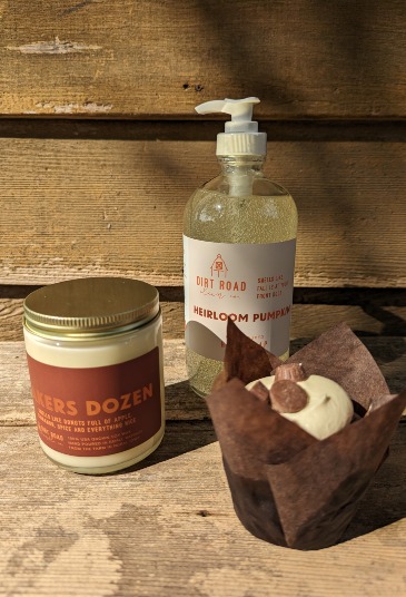Sweets Bundle Candle, soap and a cupcake in Iowa City, IA | Every Bloomin' Thing