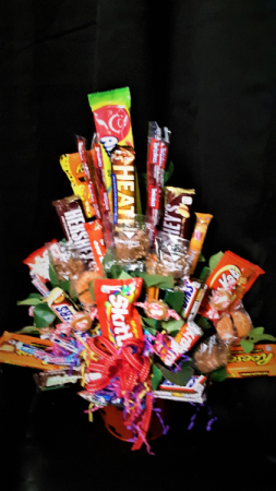 Sweets for the sweet candy bouquet