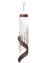 Swirling Leaves Bamboo Wind Chime Wind Chimes