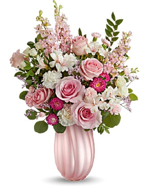 Swirling Pink Bouquet Mother's Day