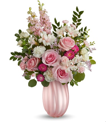 Swirling Pink  T24M400  in Fort Worth, TX | DAVIS FLORAL DESIGNS