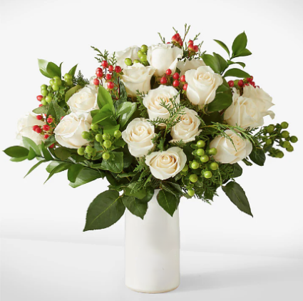 Swirling Snowflakes Bouquet Flower Bouquet