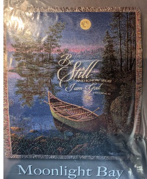 SYMPASTHY THROW MOONLIGHT BAY  SYMPATHY BLANKET