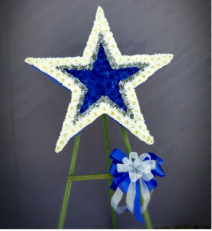 Star Standing Wreath 