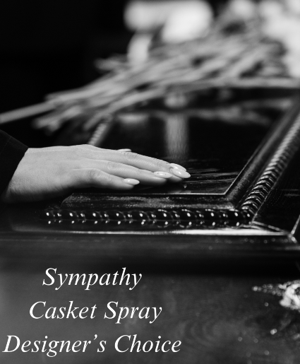 Sympathy Casket Spray Designer's Choice