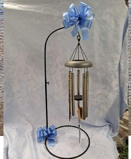 Sympathy Chimes - Large Display On Stand