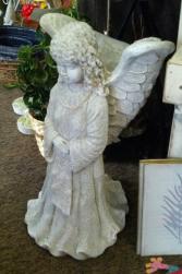 Sympathy Concrete Angel planter