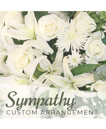 Sympathy Custom Arrangement  Designer's Choice in Mooresville, IN | BUD AND BLOOM FLORIST AND GIFTS