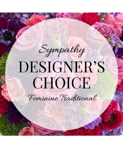 Sympathy Designer's Choice Feminine Traditional Arrangement