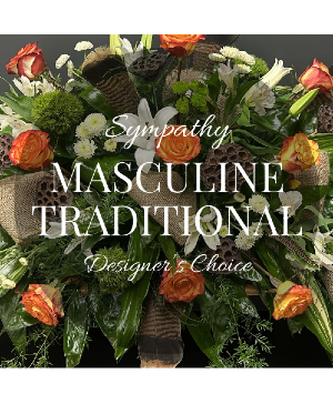 S100 - Designer's Choice Masculine Traditional Arrangement