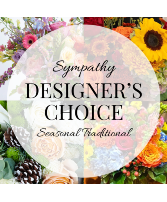 Sympathy Designer's Choice Seasonal Traditional Arrangement