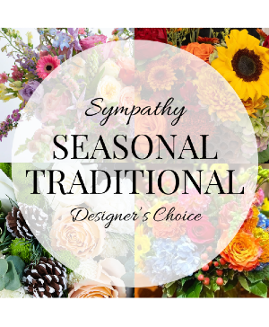 S100 - Designer's Choice Seasonal Traditional Arrangement