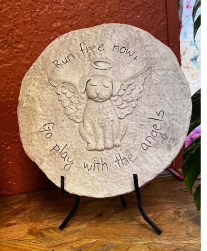 Sympathy dog plaque 